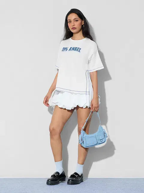 99% Angel Women Oversized T-Shirts