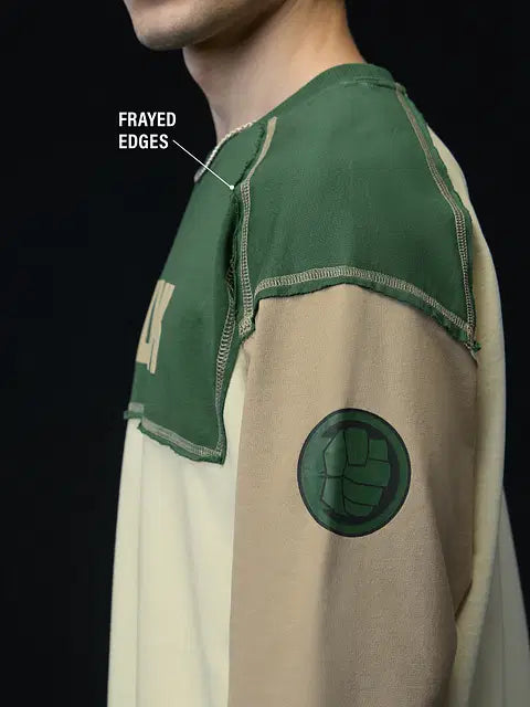 Hulk Release The Smash Oversized Full Sleeve T-Shirts