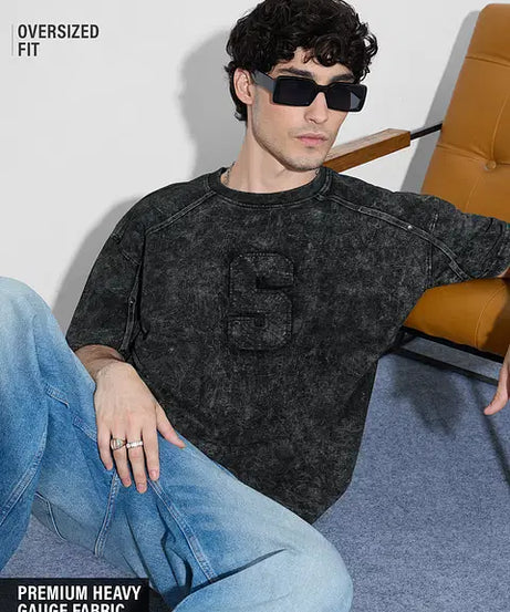 Blacked Out Oversized T-Shirts