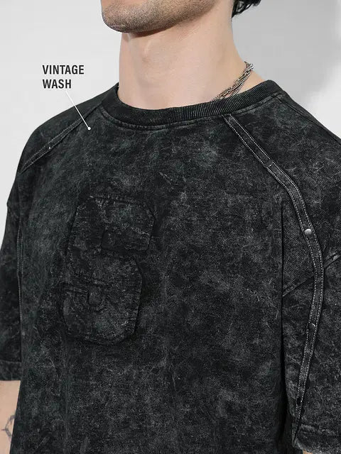 Blacked Out Oversized T-Shirts