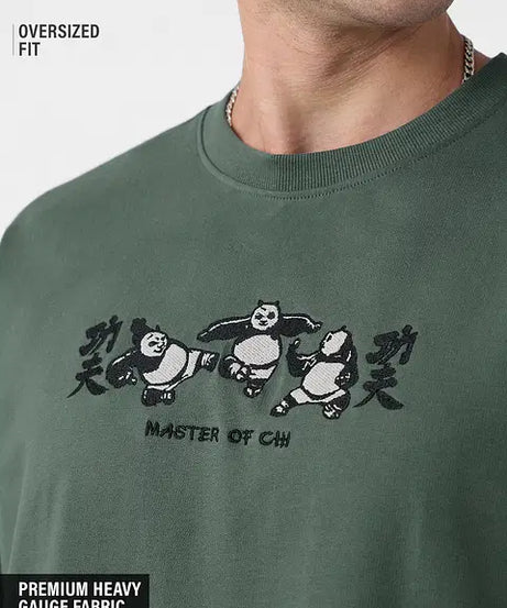Kung Fu Panda Master Oversized T-Shirts