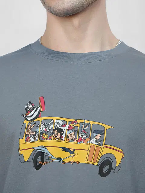 Looney Tunes The Ride Oversized T-Shirts