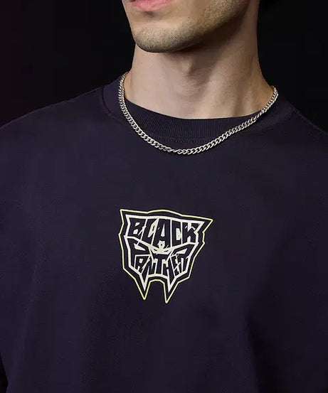 Black Panther Tribute Oversized T-Shirts