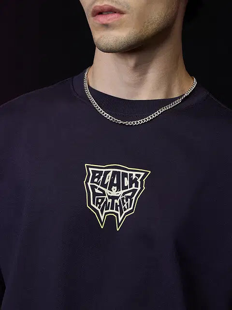 Black Panther Tribute Oversized T-Shirts