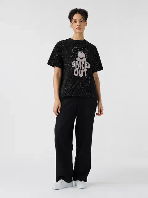 Spaced Out Women Oversized T-Shirts
