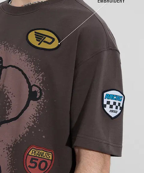Peanuts Motorsports Oversized T-Shirts