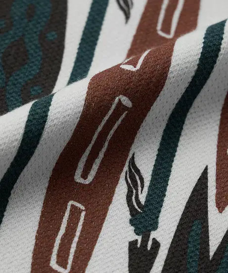 Textured Canyon Thread Oversized T-Shirts