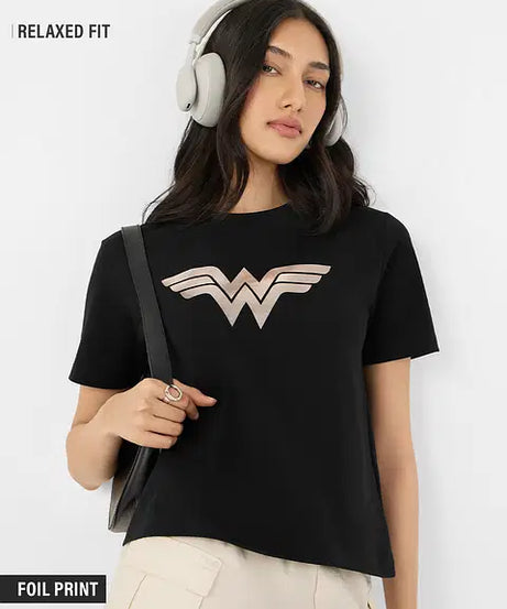Logo Women Relaxed Fit T-Shirts