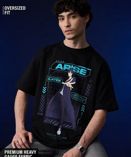 Solo Leveling Arise Oversized T-Shirts
