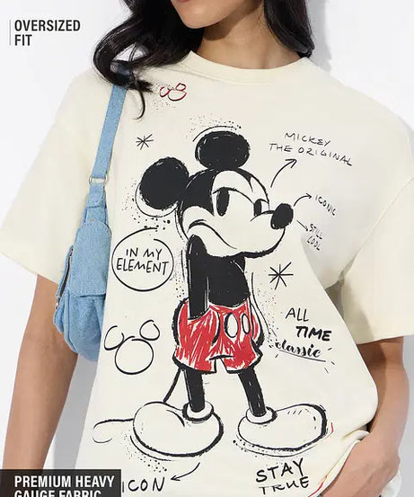 Main Character Women Oversized T-Shirts