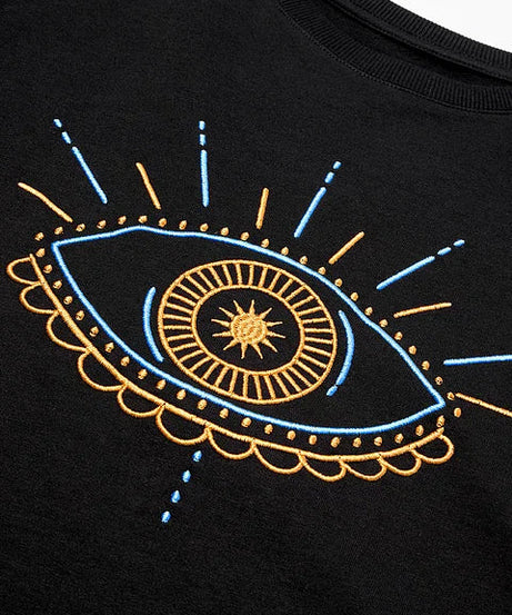 Evil Eye Women Oversized T-Shirts