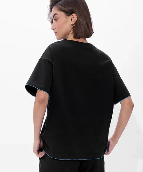 Evil Eye Women Oversized T-Shirts