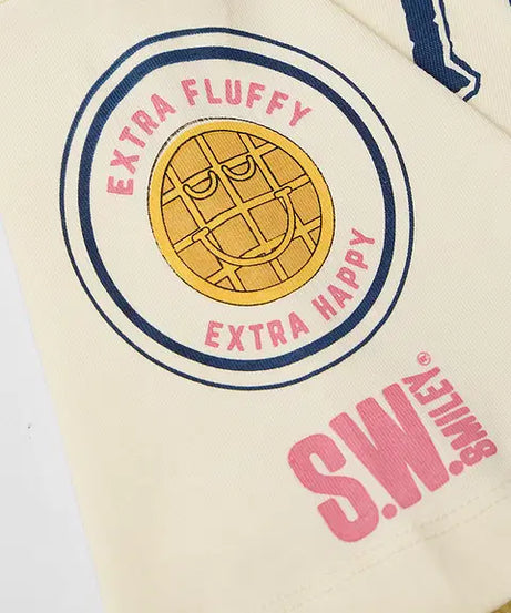 Smiley Toasted Smiles Women Oversized T-Shirts