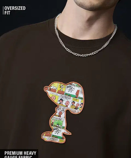 Peanuts Joe Cool Oversized T-Shirts