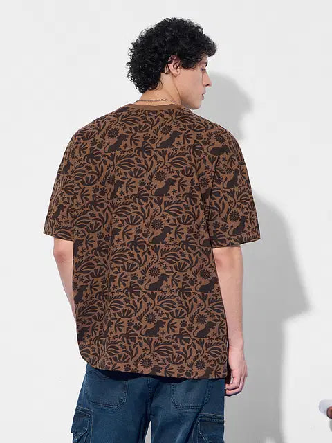 Lion King Ottoman  Savanna Oversized T-Shirts