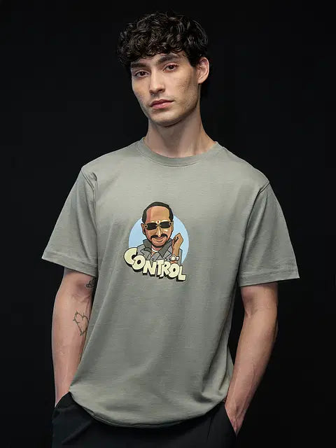 Welcome  Control Uday Men Relaxed Fit T-Shirts