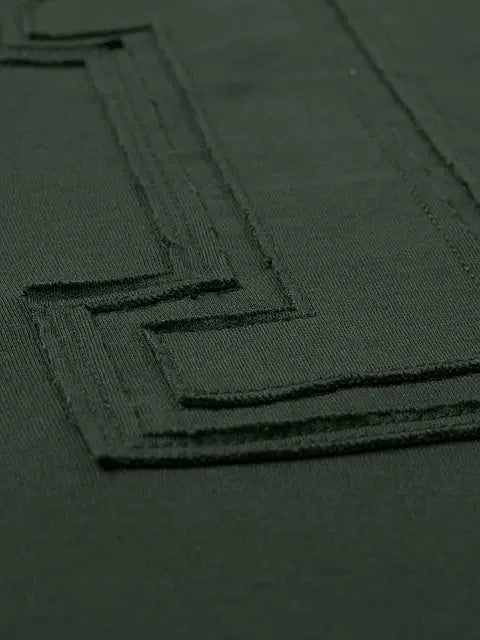 Varsity Olive Super Oversized T-Shirts