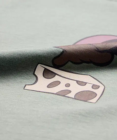 Munching Mischief Women Oversized T-Shirts