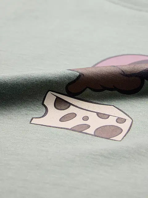 Munching Mischief Women Oversized T-Shirts