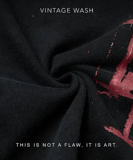 Daredevi Red Rain Oversized T-Shirts