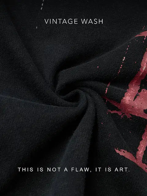 Daredevi Red Rain Oversized T-Shirts