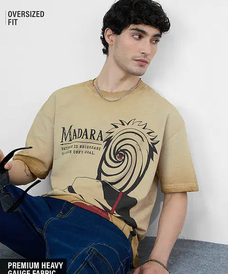 Naruto Shippuden Madara's Disguise Oversized T-Shirts