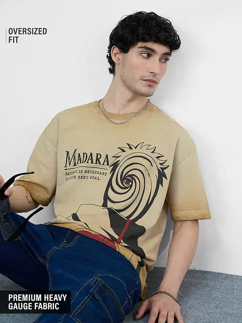Naruto Shippuden Madara's Disguise Oversized T-Shirts