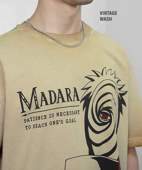 Naruto Shippuden Madara's Disguise Oversized T-Shirts