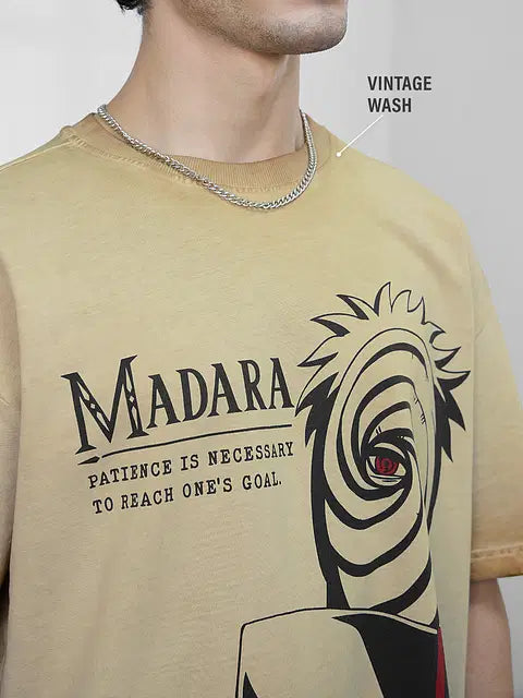 Naruto Shippuden Madara's Disguise Oversized T-Shirts