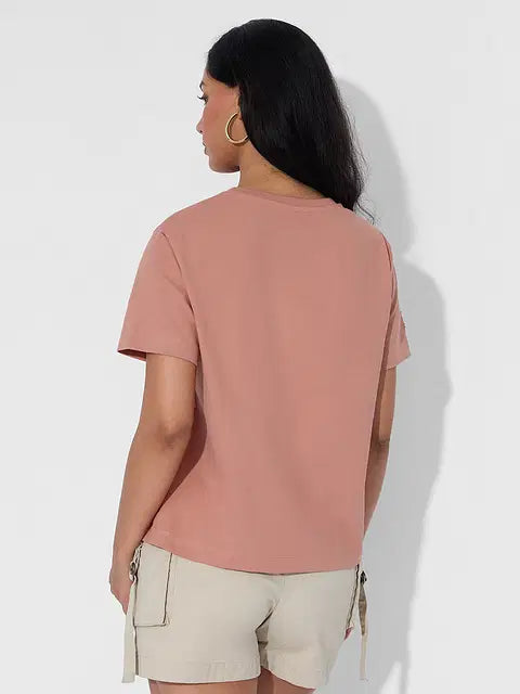 Pink Baddie Women Relaxed Fit T-Shirts