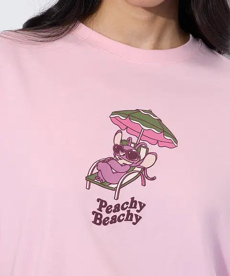 Peachy Beachy Women Oversized T-Shirts