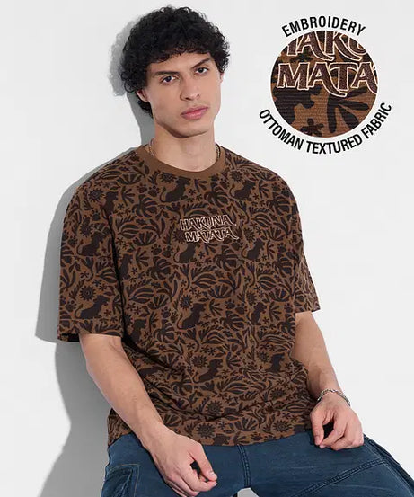 Lion King Ottoman  Savanna Oversized T-Shirts