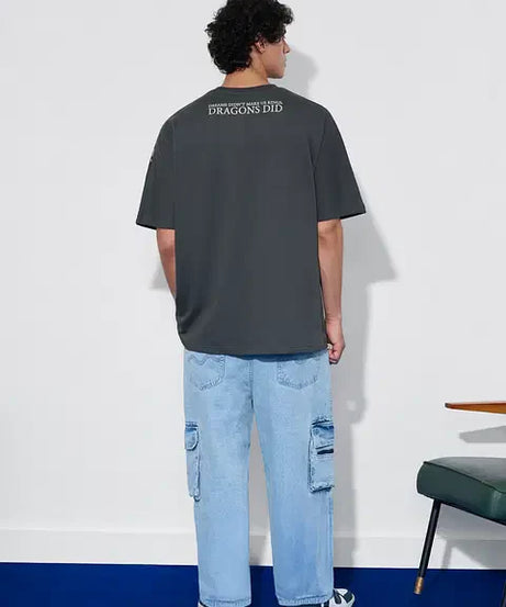 House Of The DragoN Fire & Blood Oversized T-Shirts