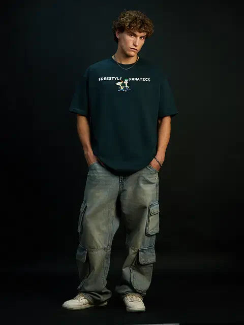 Phineas And Ferb Freestyle Fanatics Oversized T-Shirts