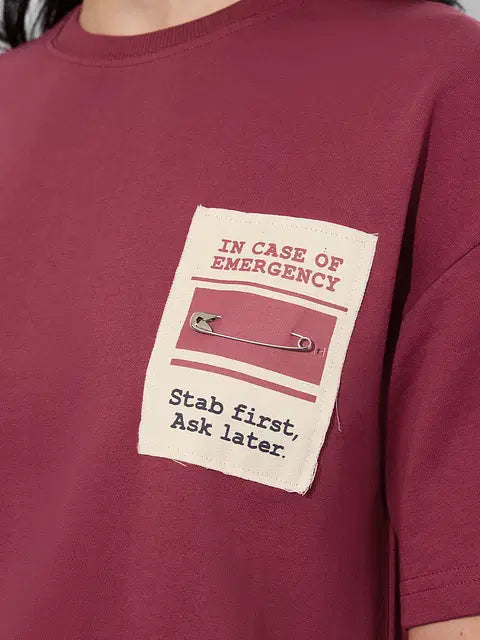 Emergency Women Oversized T-Shirts