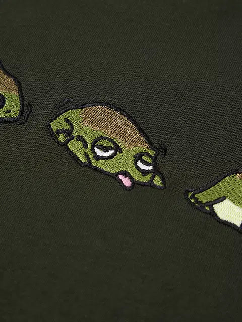 Tired Frog Women Relaxed Fit T-Shirts