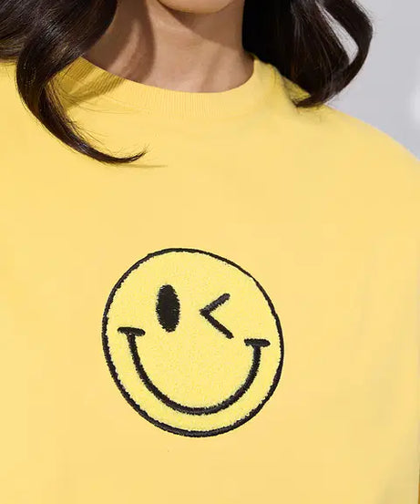 S.W.SMILEY Sunshine Women Oversized T-Shirts
