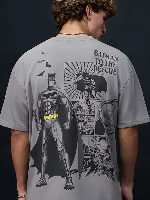 Batman To The Rescue Oversized T-Shirts