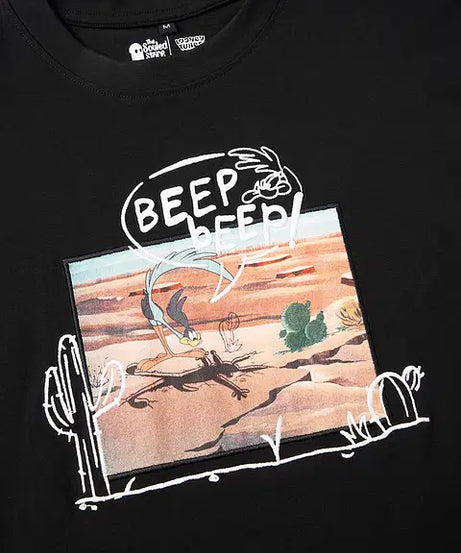 Looney Tunes Beep Beep Men Relaxed Fit T-Shirts