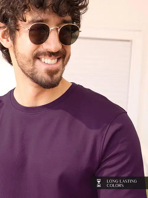 Supima Deep Purple Supima T-Shirts