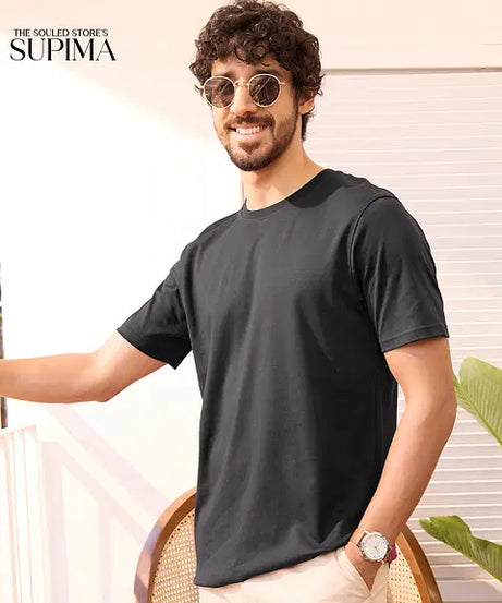 Supima Dark Grey Supima T-Shirts
