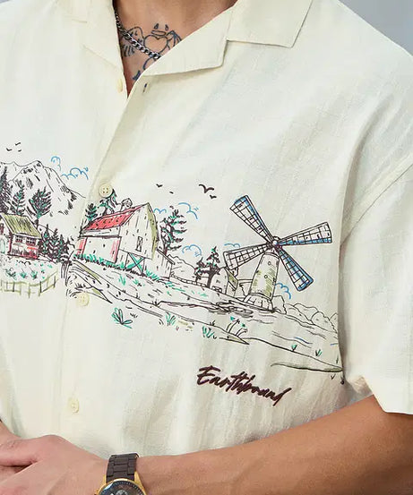 Hawaiian Shirt Earth-Bound Holiday Shirts