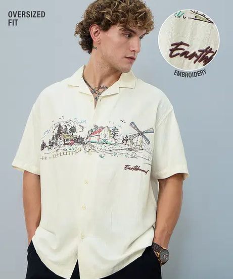 Hawaiian Shirt Earth-Bound Holiday Shirts