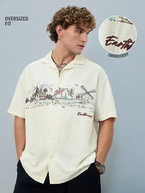 Hawaiian Shirt Earth-Bound Holiday Shirts