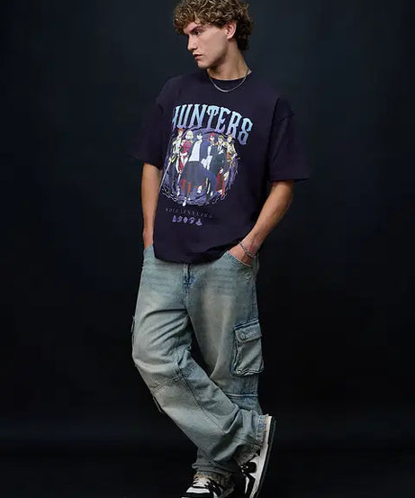Solo Leveling Hunters Oversized T-Shirts