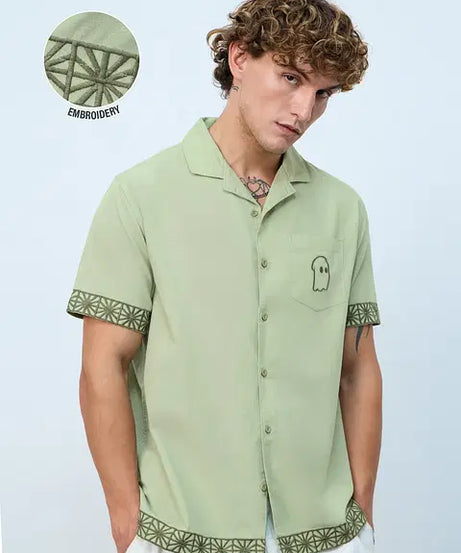 Cotton Linen Aura Holiday Shirts