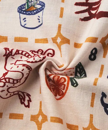 Mahjong Tiles Oversized Shirts