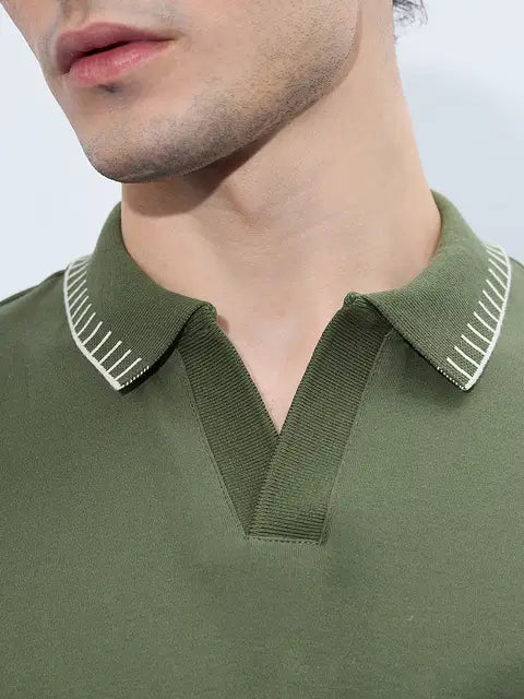 Olivine Oversized Polos