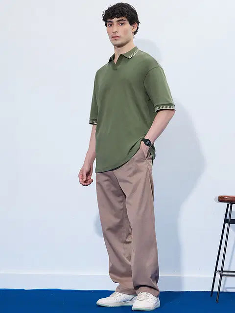 Olivine Oversized Polos