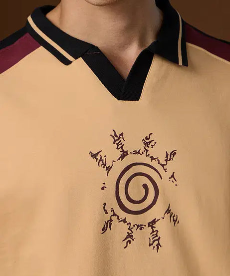 Naruto Shippuden Kurama's Fury Oversized Polos